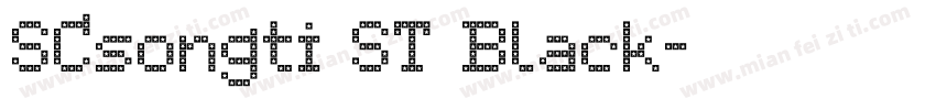 SCsongti ST Black字体转换